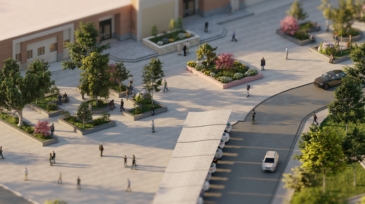 محوطه سلف دانشگاه (2)