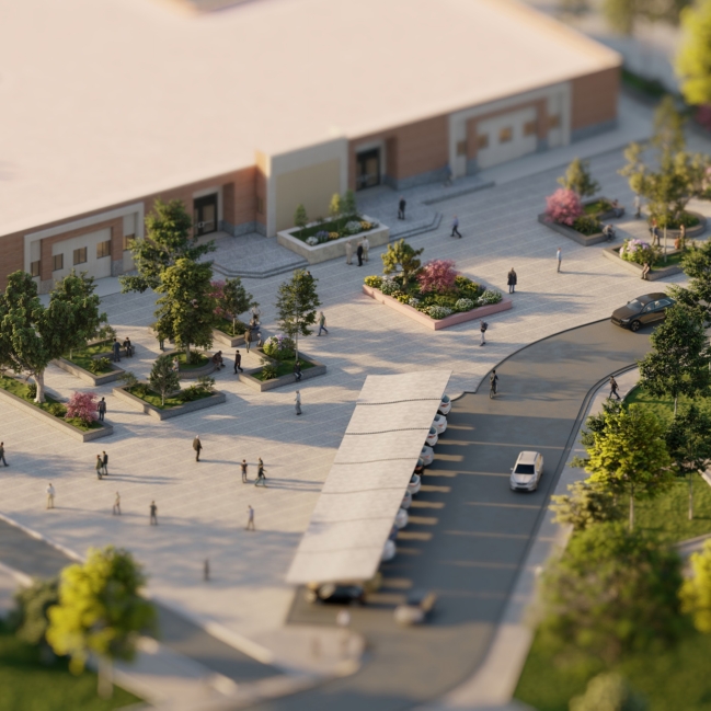 محوطه سلف دانشگاه (2)